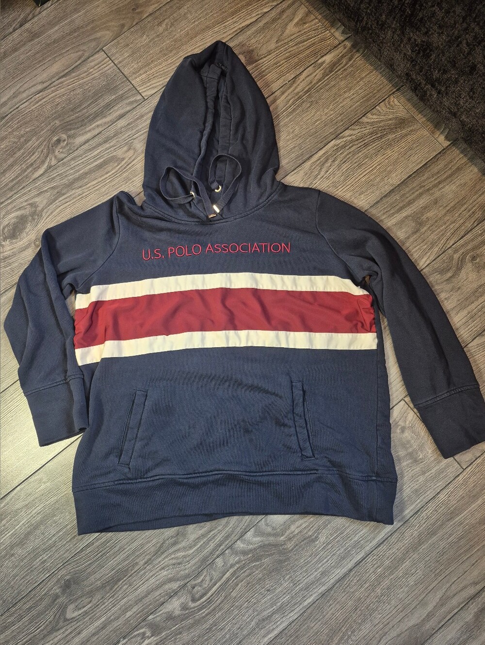 U.S. Polo Assn. Dark Navy Pullover Hoodie